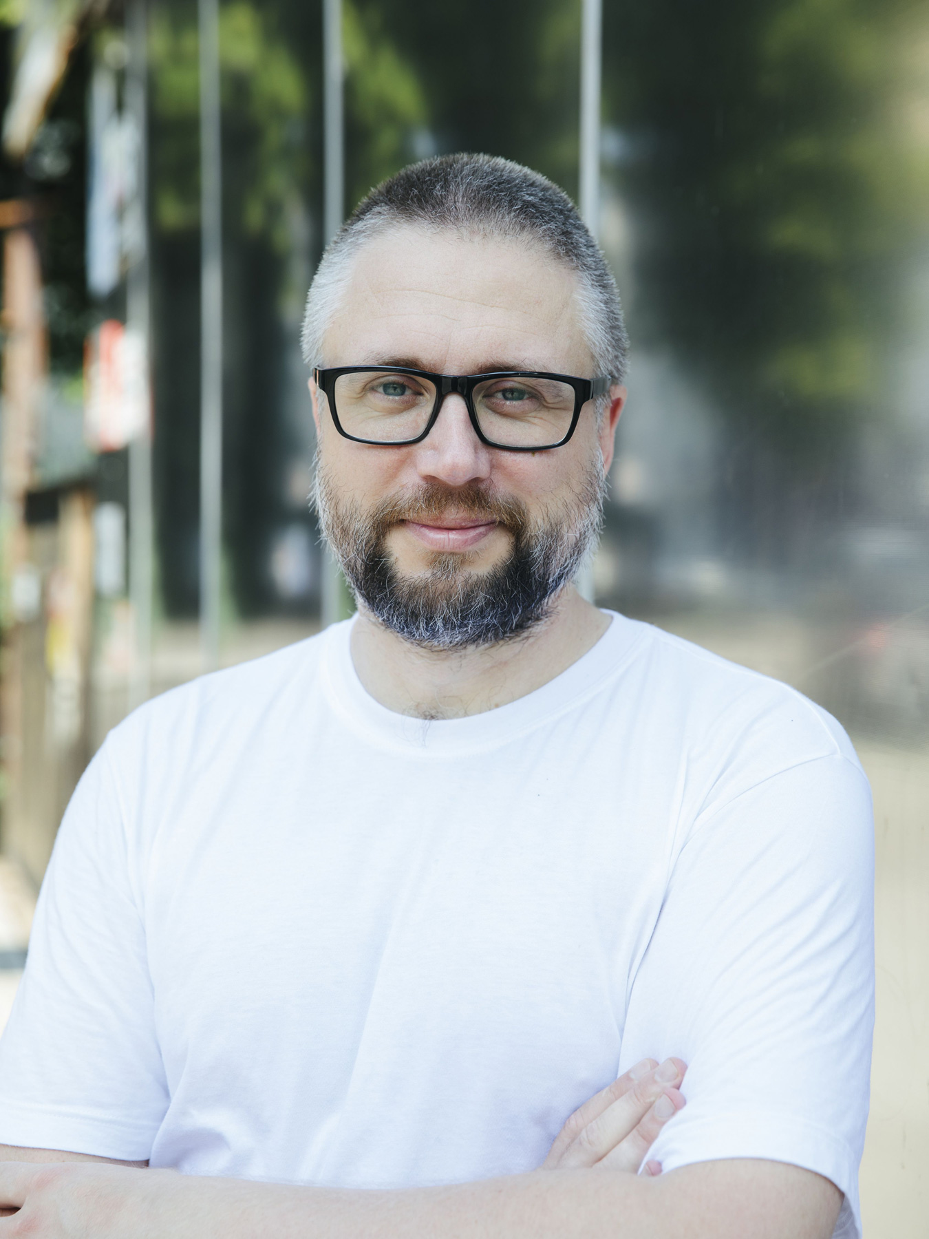 Daniel Schulz Literatur auf der Parkbank Cottbus 2023